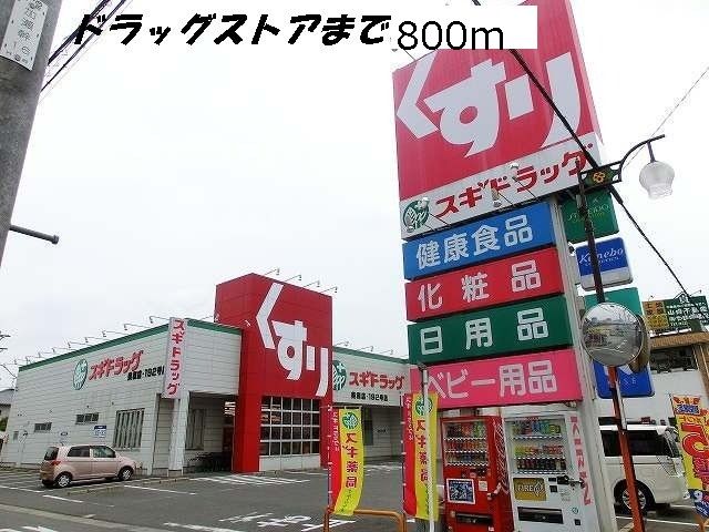 ドラックストア　スギ薬局（ドラッグストア）まで800m