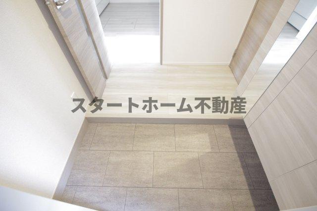 玄関　ゆったりとした玄関です