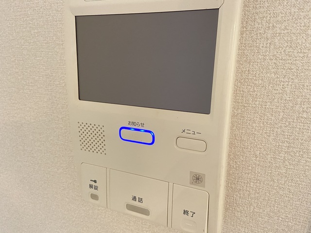 セキュリティ　★モニター付きインターホン★