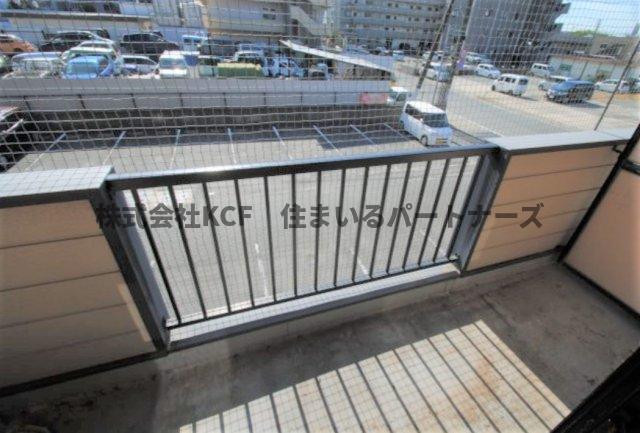 バルコニー　バルコニーがあります