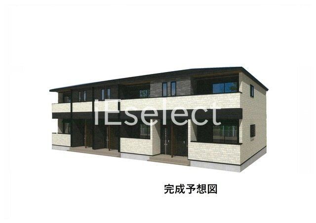 建物外観　２０２６年５月完成予定の新築♪経済的な都市ガスが利用可能！…