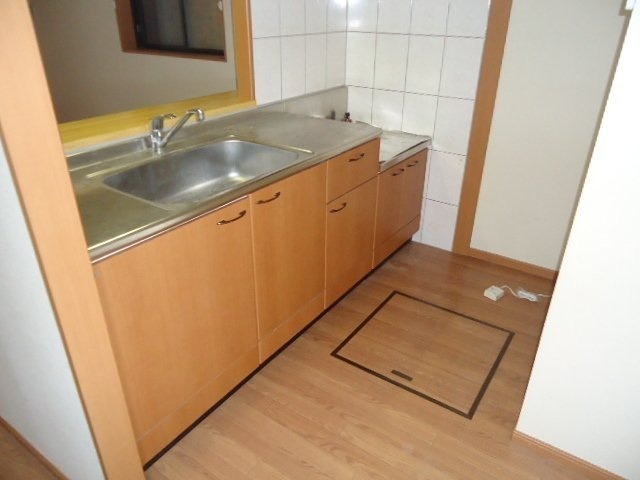 キッチン　お好きなガスコンロ設置可能です。