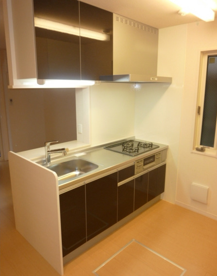 キッチン　ガスコンロ3口