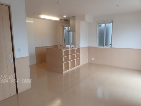 居室・リビング　対面キッチン仕様のLDK（イメージ）