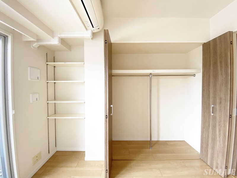 収納　クローゼットです☆