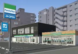 コンビニ　ファミリーマート仲六郷第一京浜店（コンビニ）まで353m
