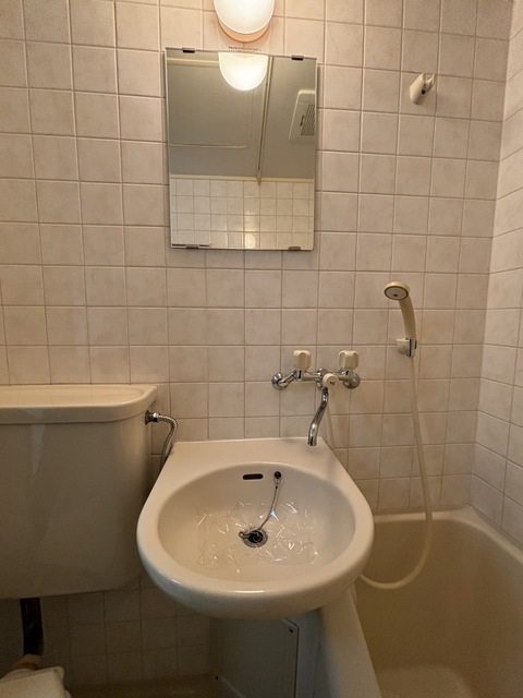 洗面設備　別部屋参考写真です