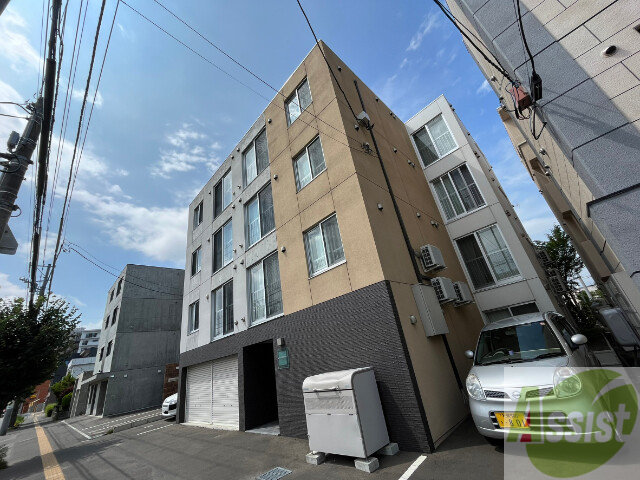 建物外観　札幌市北区麻生町「ＧＲＡＮＤＲＡＶＩＮＥ麻生」