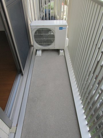 バルコニー　広々としたバルコニーです