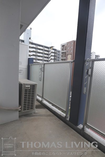 バルコニー　日当たり良好です。