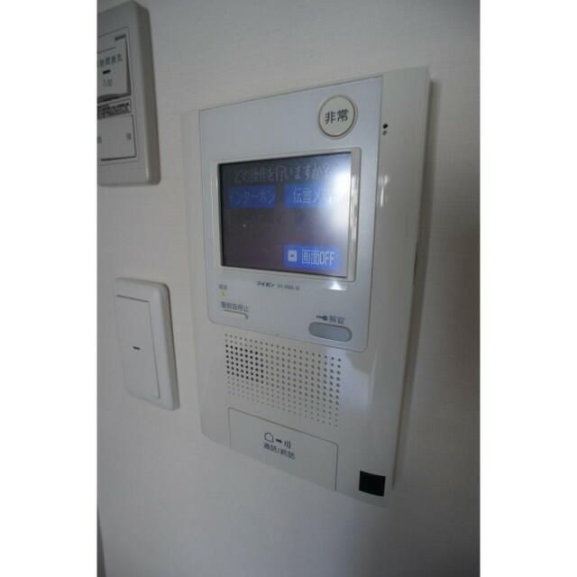 セキュリティ　来客時も安心のテレビモニターホン