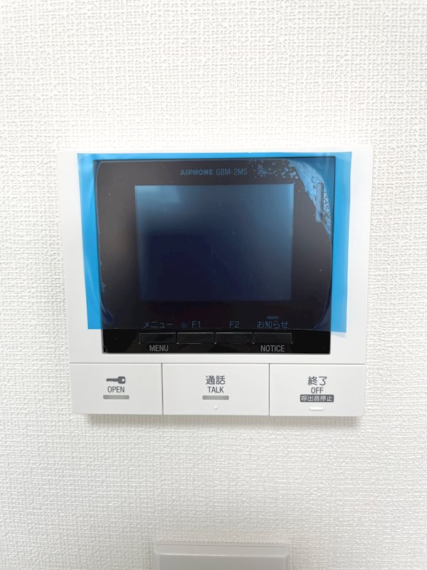 その他設備　モニター付きインターホン