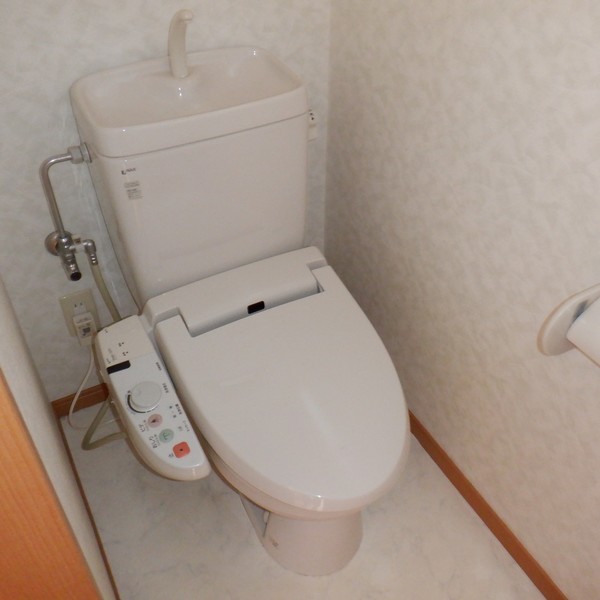 名鉄広見線 新可児駅 徒歩21分 2階建 築20年のトイレ写真