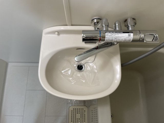 洗面設備　同物件別号室の写真です。
