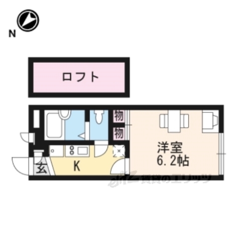 レオパレスたんぽぽの間取り写真