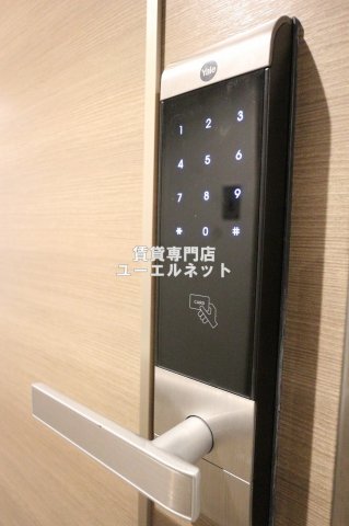 セキュリティ　電子パネルで防犯対策◎