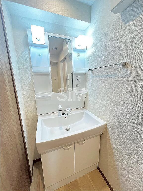 洗面設備　同タイプ・別部屋の写真です。