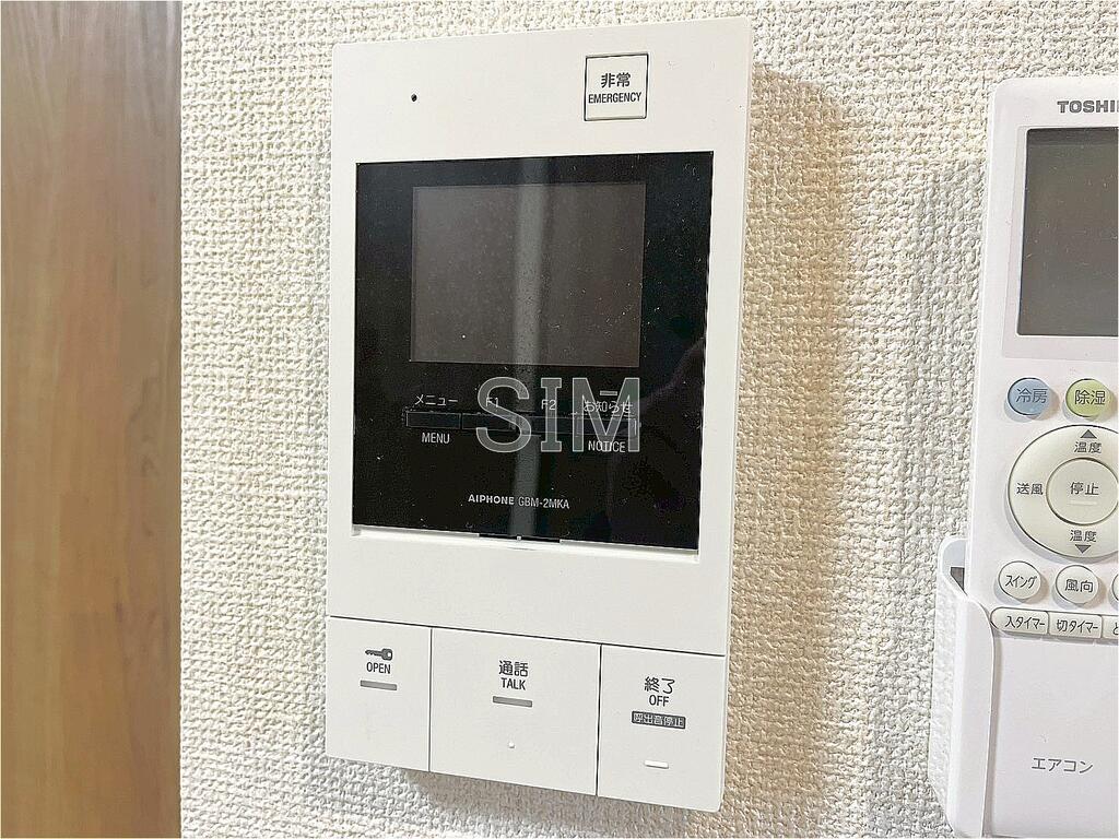 セキュリティ　同タイプ・別部屋の写真です。