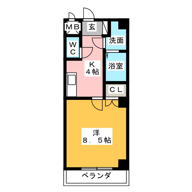 プリミエールＭＫ１の間取り