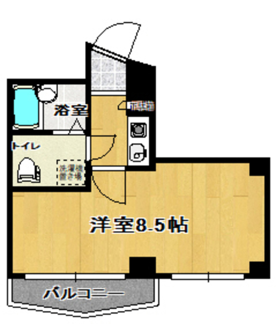 郡中アーバンタイムの間取り