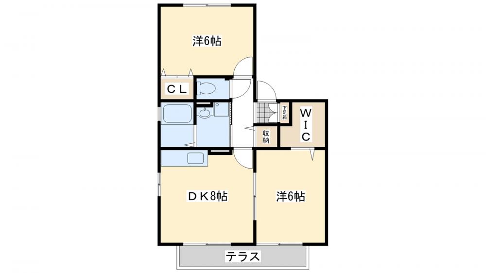 パインテールIIの間取り