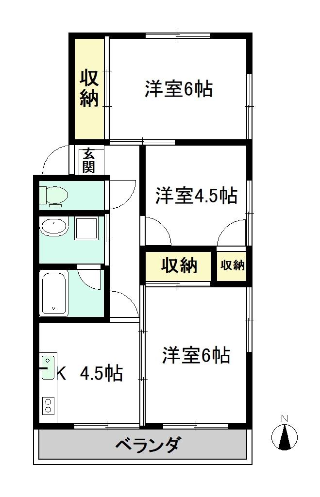 望月ビルの間取り