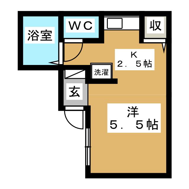 ホワイトコート北嶺の間取り