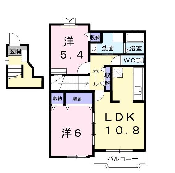 チェリーハウスIIの間取り