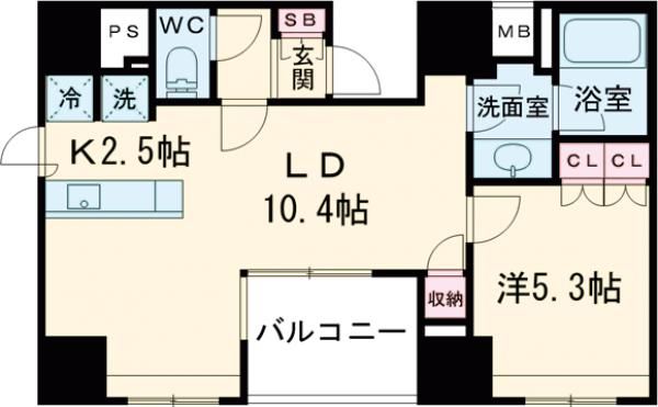 コンフォリア池袋ＤＥＵＸの間取り