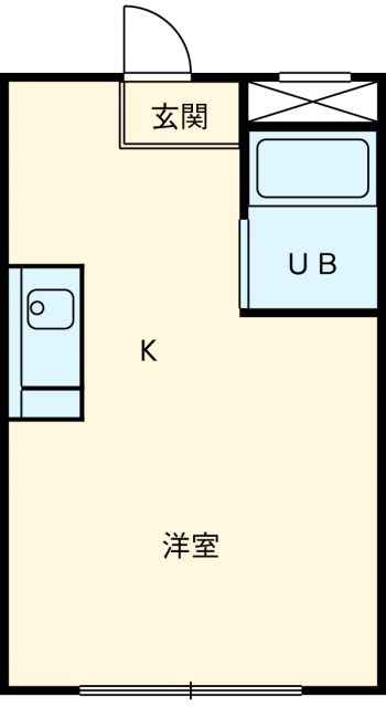 メゾン滝川の間取り