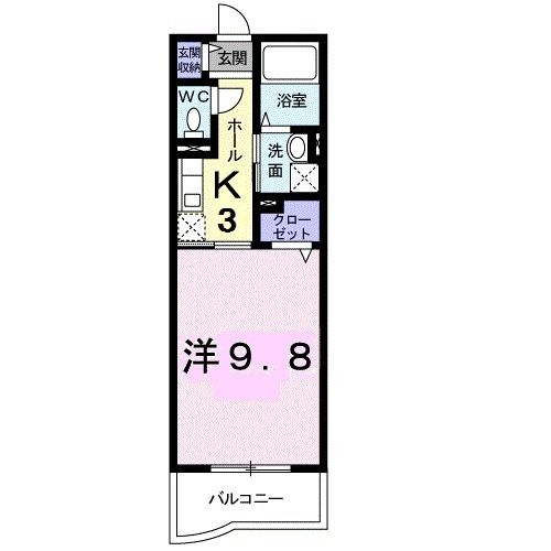 カルム・ソレイユの間取り