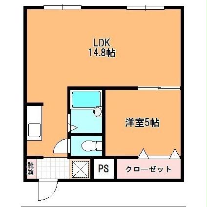 レジデンス大川の間取り