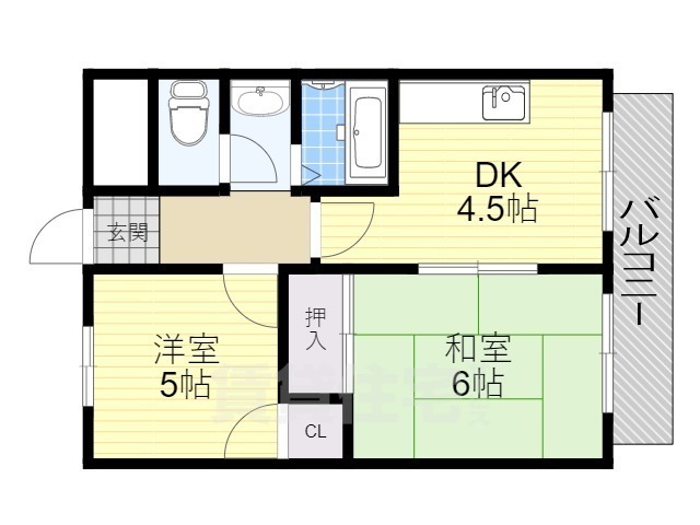 アルビー鳳の間取り