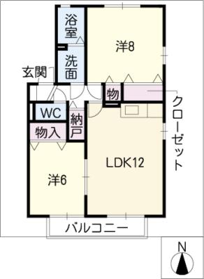 フィールドＫの間取り