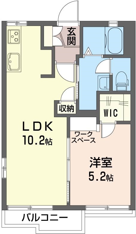 ペリーコートCの間取り