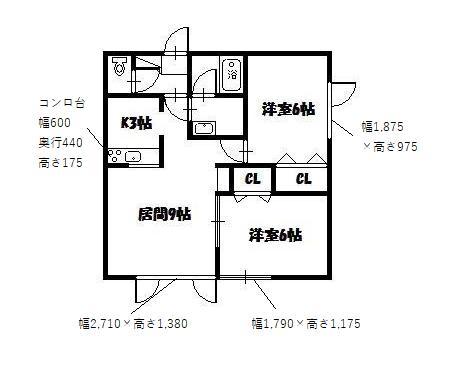 ＲＥＤＡ９２１の間取り