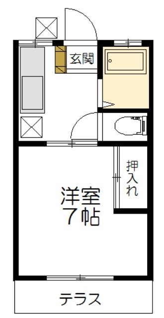 パークハイツ富士の間取り