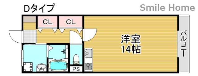 ラ・ルーチェ千躰の間取り