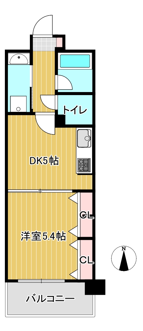 ダイアパレス水前寺スポーツパークの間取り