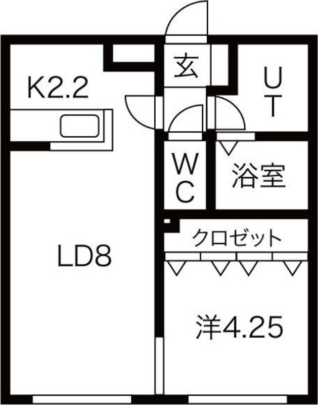 アイルVIPの間取り