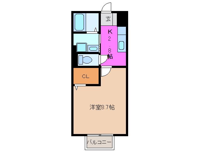 サンメゾン Aの間取り