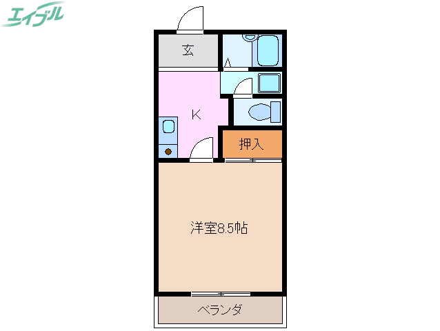 ライラック正和台　Aの間取り