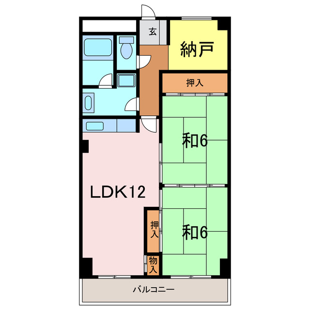 第二大嶽ビルの間取り