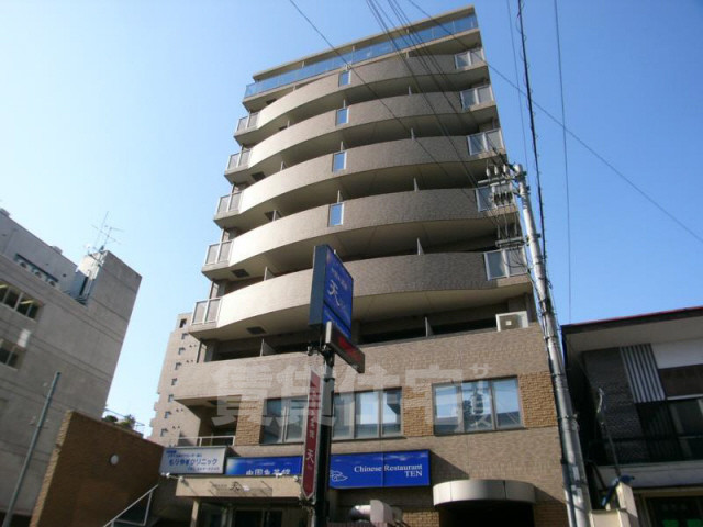 【京都市下京区骨屋町のマンションの建物外観】