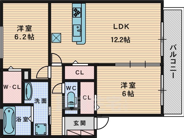 レジェンド青山西棟の間取り