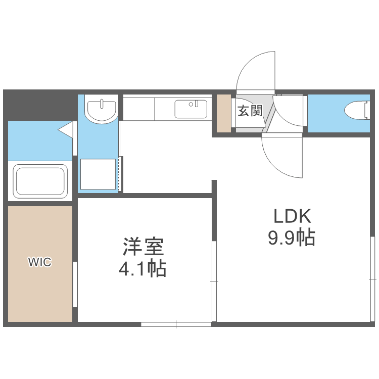 仮）レラシオンの間取り