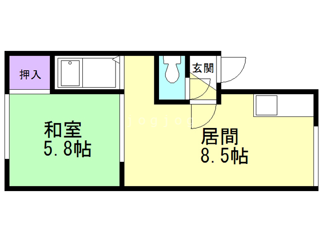 コートブランシェの間取り