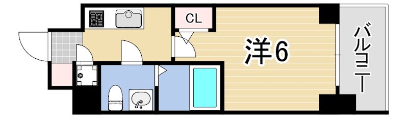 エスリード神戸ハーバークロスの間取り