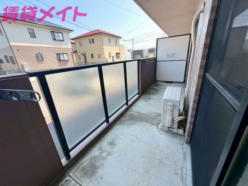 バルコニー　同物件別室の画像です
