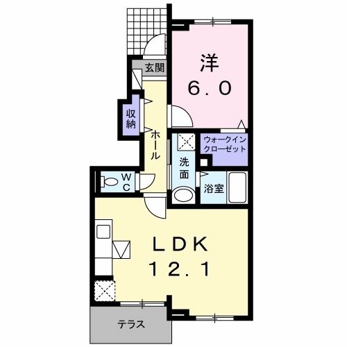ライトブレス　Ｂの間取り